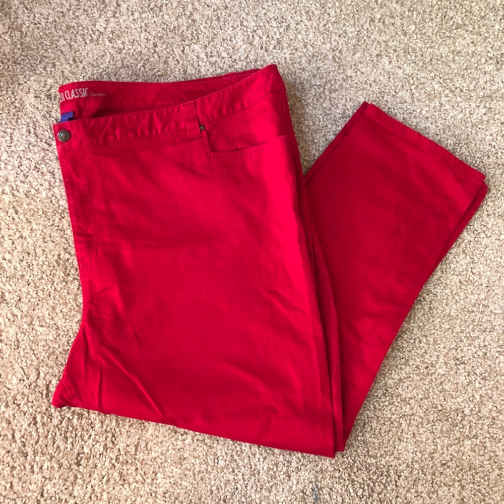 CATHERINES Red Jean 32W